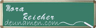 Mora Reicher Visitenkarte